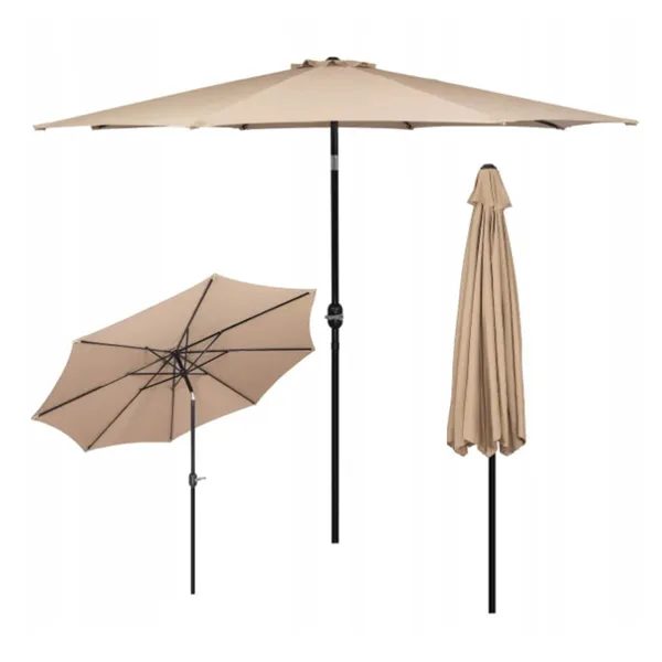 Garden umbrella with slope Springos GU0016 290cm