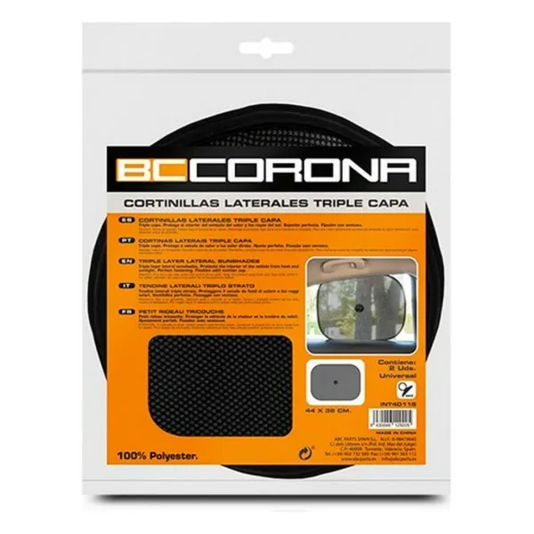 Боковая шторка для автомобиля BC Corona INT40115 (44 x 36 cm)(2 pcs)