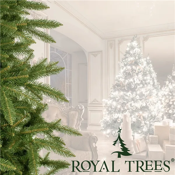 CT0194 Artificial Christmas tree 180 cm Premium Royal Trees, natural Christmas tree with wooden stand