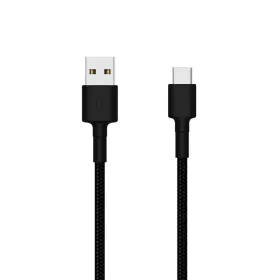 USB A - USB C kabelis Xiaomi Juoda 1 m