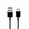USB A - USB C kabelis Xiaomi Juoda 1 m