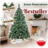 CT0190 Artificial Christmas tree 180 cm premium Royal Trees, snowy diamond pine with cones