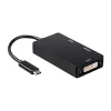 USB-C – VGA/HDMI/DVI adapteris Aisens A109-0343 HDMI USB VGA USB 3.2 Juoda 15 cm