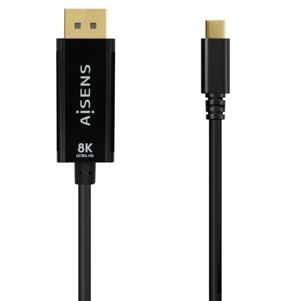 USB-C – DisplayPort adapteris Aisens A109-0688 Juoda 80 cm