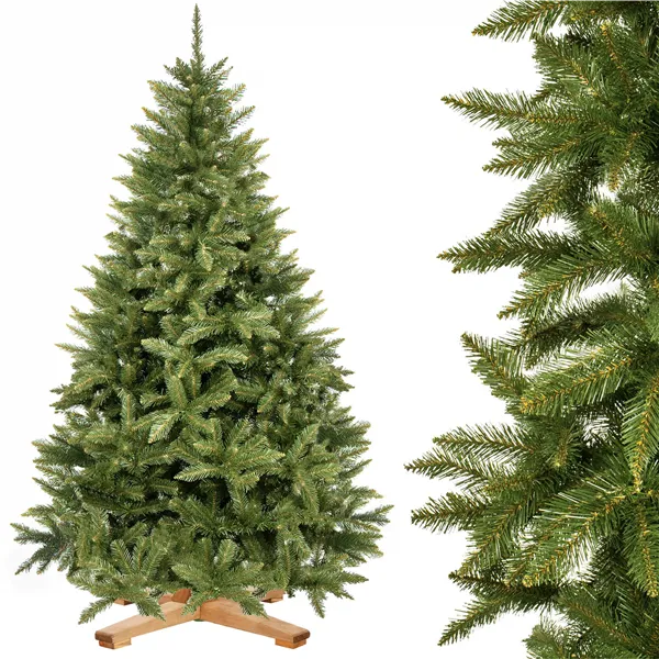 CT0187 Artificial fir tree 220 cm Premium Royal Trees, Caucasian fir, with wooden stand