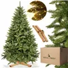 CT0187 Artificial fir tree 220 cm Premium Royal Trees, Caucasian fir, with wooden stand