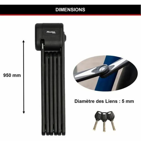 Spynos raktas Master Lock