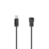 USB Kabelis Hama 00200620 Melns Vīrietis/Sieviete