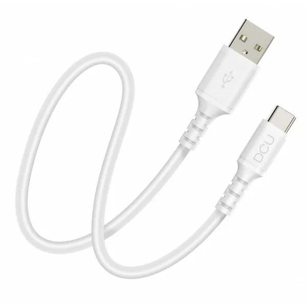 USB laidas DCU 2.0 Balta 1 m