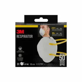 Aizsargājošā Respiratora Maska 3M ffp1 8710e (3 gb.)