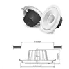 CORVI LED SPOT 4S DOWNLIGHT Adjustable 5W 3000K 600 Lumens