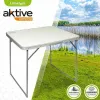 Saliekams galds Aktive Balts Tērauds Koks MDF 80 x 60 x 70 cm