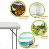 Saliekams galds Aktive Balts Tērauds Koks MDF 80 x 60 x 70 cm