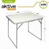 Saliekams galds Aktive Balts Tērauds Koks MDF 80 x 60 x 70 cm