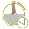 Saliekams galds Aktive Balts Tērauds Koks MDF 80 x 60 x 70 cm