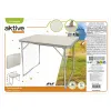 Saliekams galds Aktive Balts Tērauds Koks MDF 80 x 60 x 70 cm