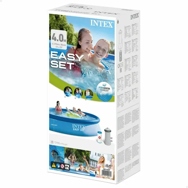 Täispuhutav bassein Intex Easy Set 7290 l Ümmargune 396 x 84 cm