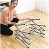 Folding and Extendable Metal Clothes Dryer with 3 Levels Cloxy InnovaGoods 11 Bars