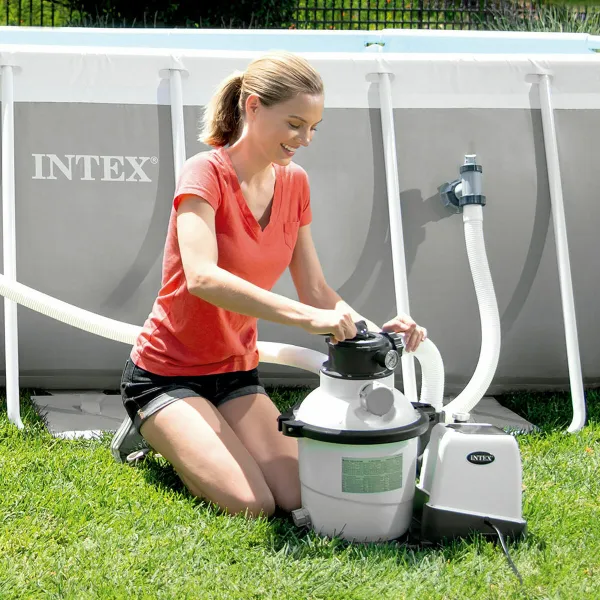 Ujumisbasseini puhastusjaam Intex Filter Pump 32000 L