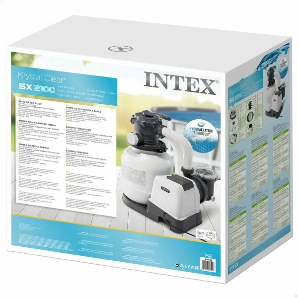 Baseino valymo įrenginys Intex Kristal Clear 37800 L