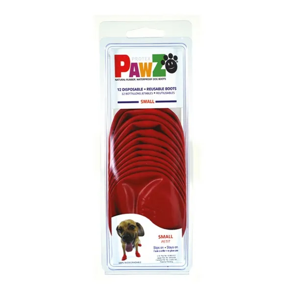 Boots Pawz Dog Red 20