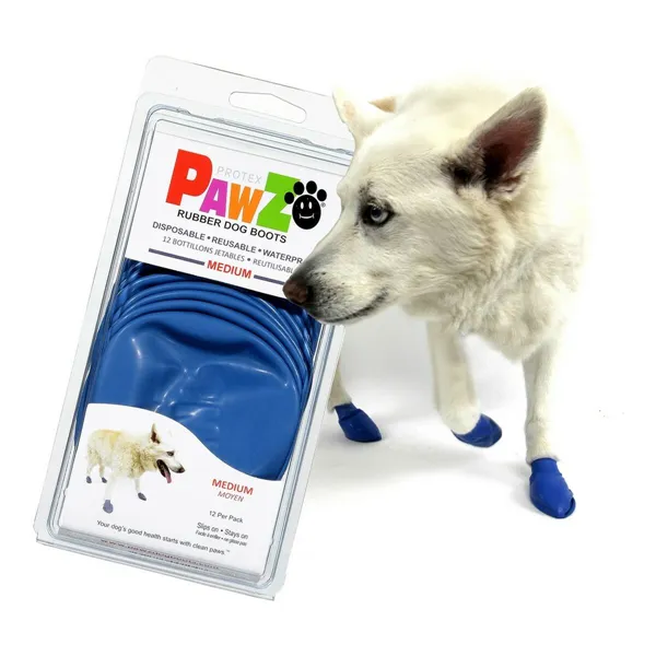 Boots Pawz Dog 12 Units Blue Size M