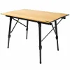 Sulankstomas stalas Aktive 90 x 70 x 57 cm Stovyklavimas Juoda Ruda Aliuminis