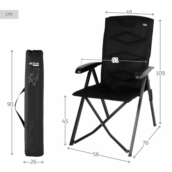 Folding Chair Aktive 49 x 76 x 109 cm