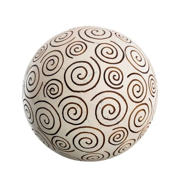 Balls Decoration Brown 10 x 10 x 10 cm (8 Units)