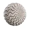 Balls Decoration Grey White 10 x 10 x 10 cm (8 Units)