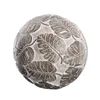 Balls Decoration Grey White 10 x 10 x 10 cm (8 Units)