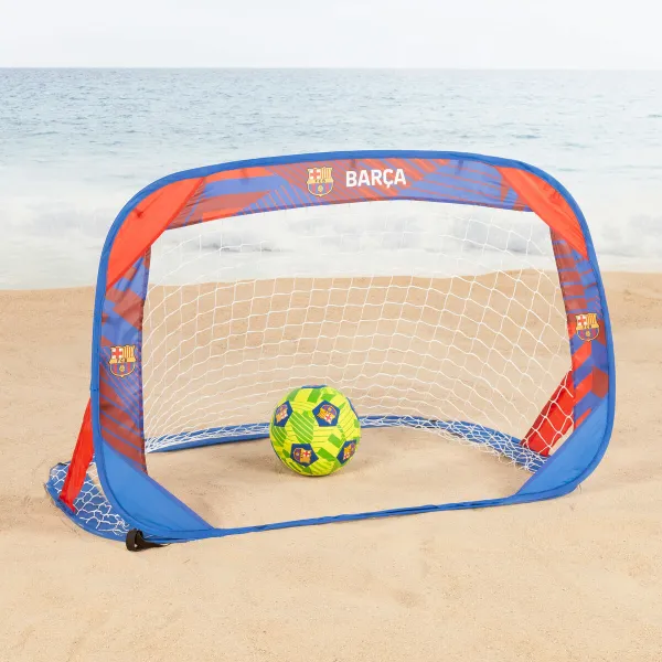 Set of 2 football goals F.C. Barcelona