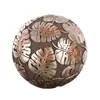 Balls Decoration Brown Bronze 10 x 10 x 10 cm (8 Units)