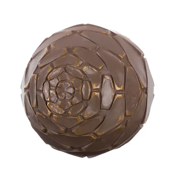 Balls Decoration Brown Bronze 10 x 10 x 10 cm (8 Units)