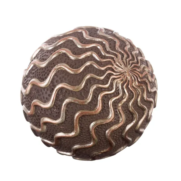 Balls Decoration Brown Bronze 10 x 10 x 10 cm (8 Units)