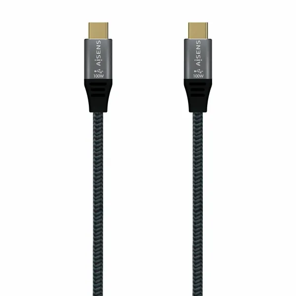 Кабель USB C Aisens A107-0634 2 m Серый