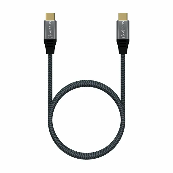 Кабель USB C Aisens A107-0634 2 m Серый