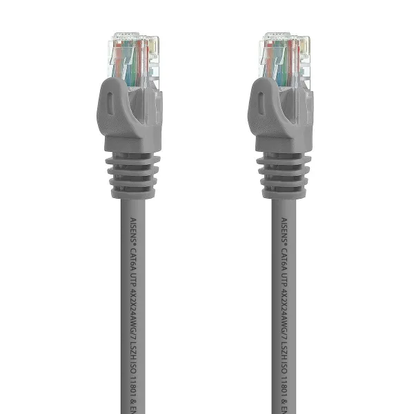 Твердый кабель RJ45 кат. 6 UTP Aisens A145-0329 Серый 5 m