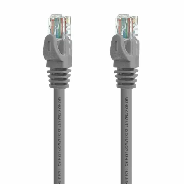 Твердый кабель RJ45 кат. 6 UTP Aisens A145-0329 Серый 5 m