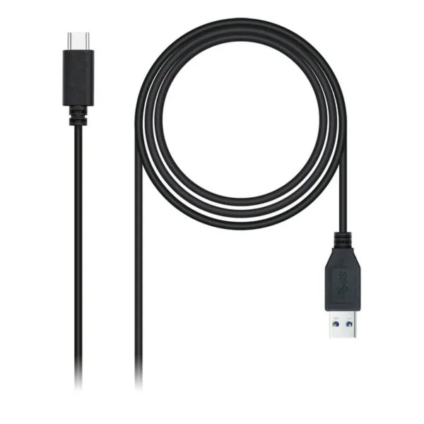 Кабель USB — Mini USB NANOCABLE 10.01.4000 (0,5M) Чёрный