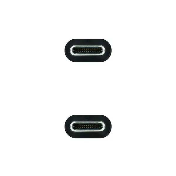 Kabelis USB C NANOCABLE 10.01.4101-L150 1,5 m Juoda
