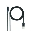 Кабель с подсветкой NANOCABLE 10.10.0401-COBK 1 m Чёрный