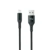 Кабель с подсветкой NANOCABLE 10.10.0401-COBK 1 m Чёрный