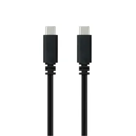 USB-C-Kaapeli NANOCABLE 10.01.2301-L150 Musta 1,5 m