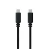 USB-C Cable NANOCABLE 10.01.2301-L150 Black 1,5 m