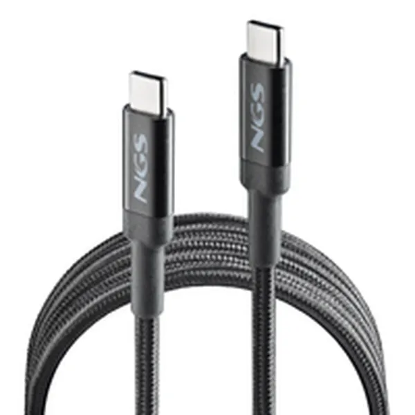 Кабель USB-C — USB-C NGS KNOT65W-2 Чёрный 2 m