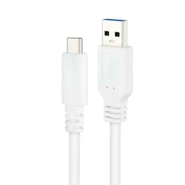 Универсальный кабель USB-C-USB NANOCABLE 10.01.4002-W Белый 2 m