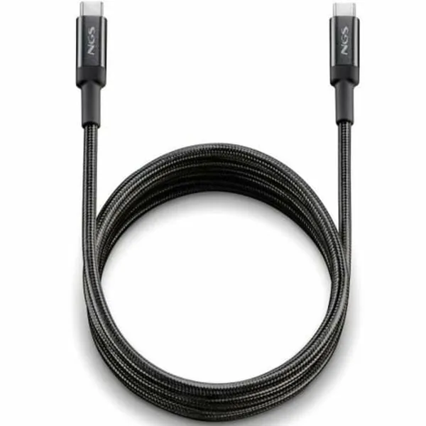 USB-C - USB-C Kaabel NGS KNOT100W-3 Must 3 m
