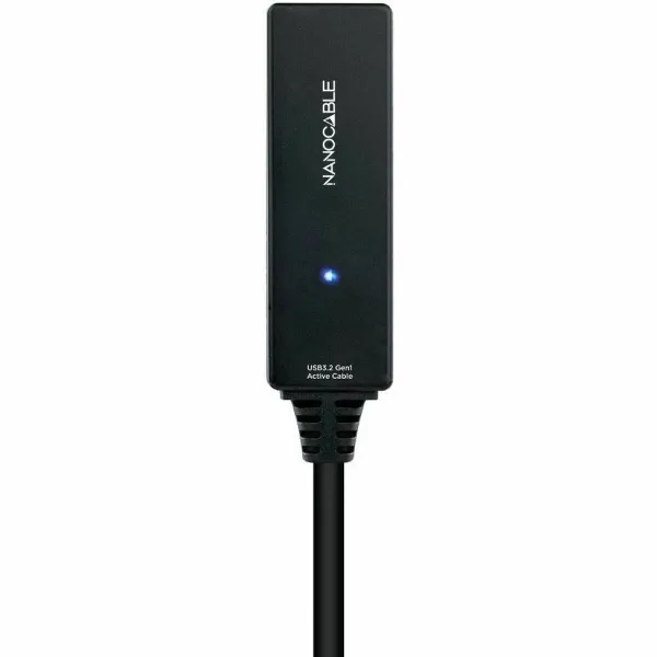 USB-kaabel NANOCABLE USB 3.2 amplif. C/M-C/H 5m Must 5 m