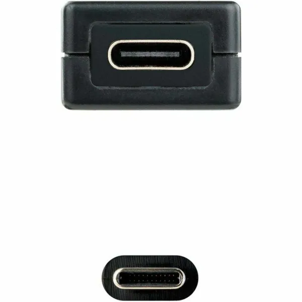 USB Kabelis NANOCABLE Cable USB 3.2 amplif. C/M-C/H 10 m Melns